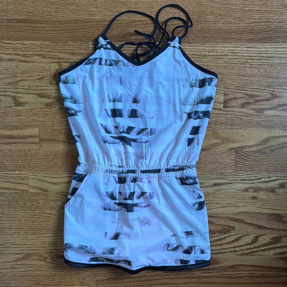 Lululemon Patterned Romper Skort - image 1